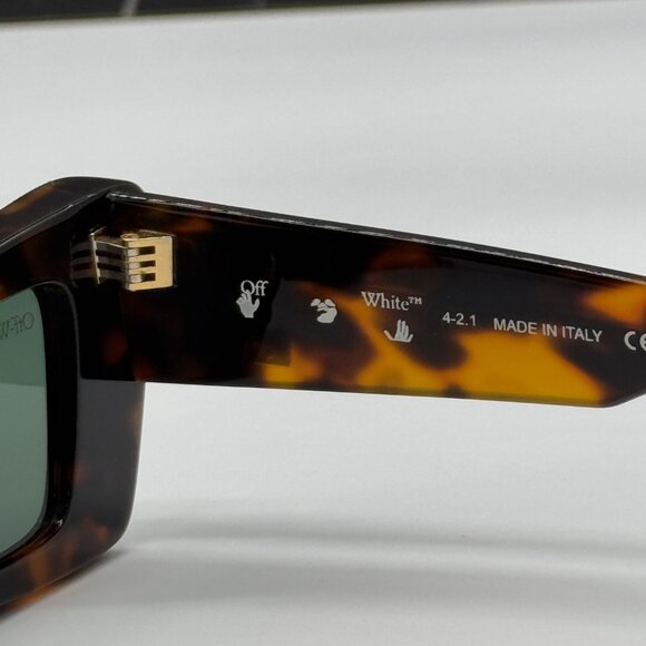 NEW OFF-WHITE SUNGLASSES, HAVANA CAT EYE WOMEN EYEWEAR OFF-WHITE ACCRA main image 7